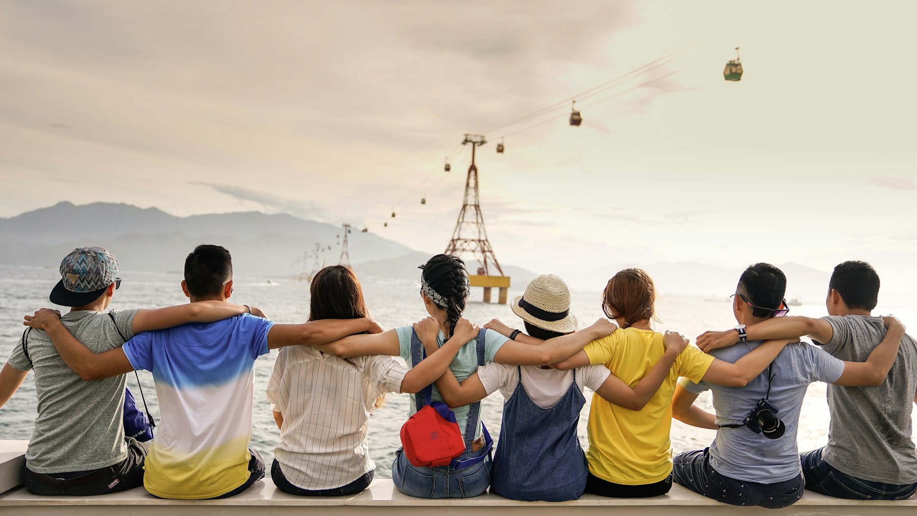 A community cohort in a facilitated group experience.